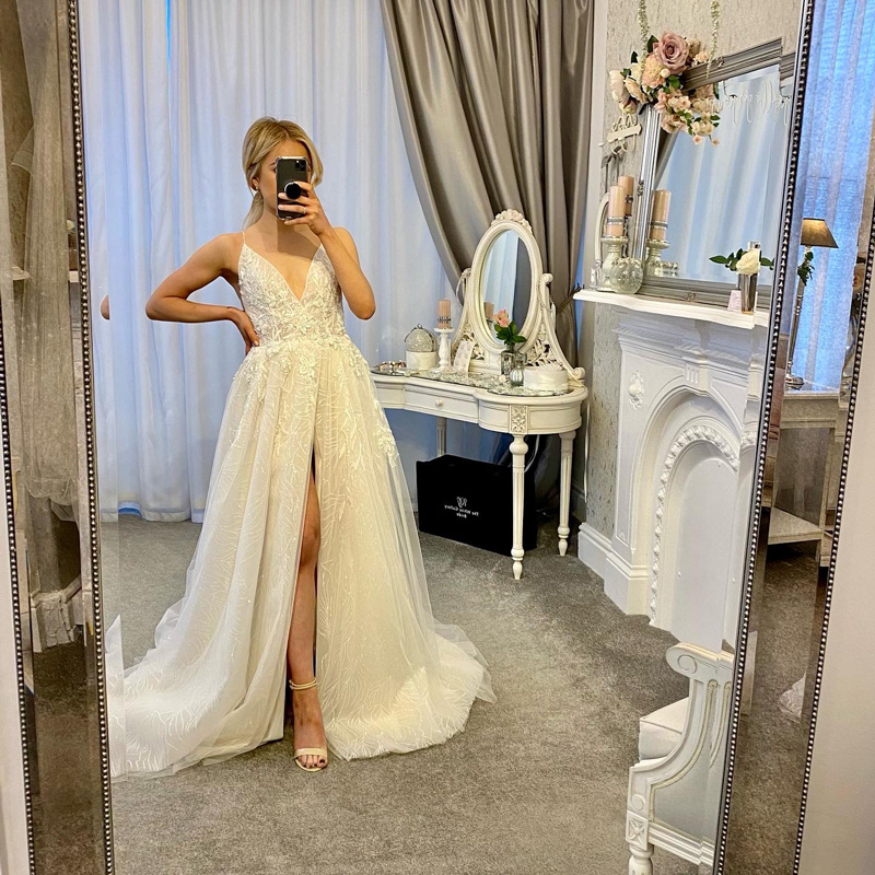 looking for a wedding dress