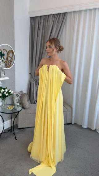 bridesmaid dress shops in manchester Dresses YGroup_asymmetricalpleatedmaxidress